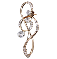 Broche musicale Mozart