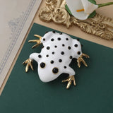 Broche bijoux femme grenouille