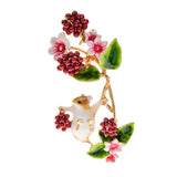 Broche fruit Gerbilles