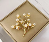 Broche Arbre de Perles