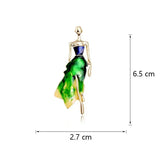 Broche fantaisie Woman