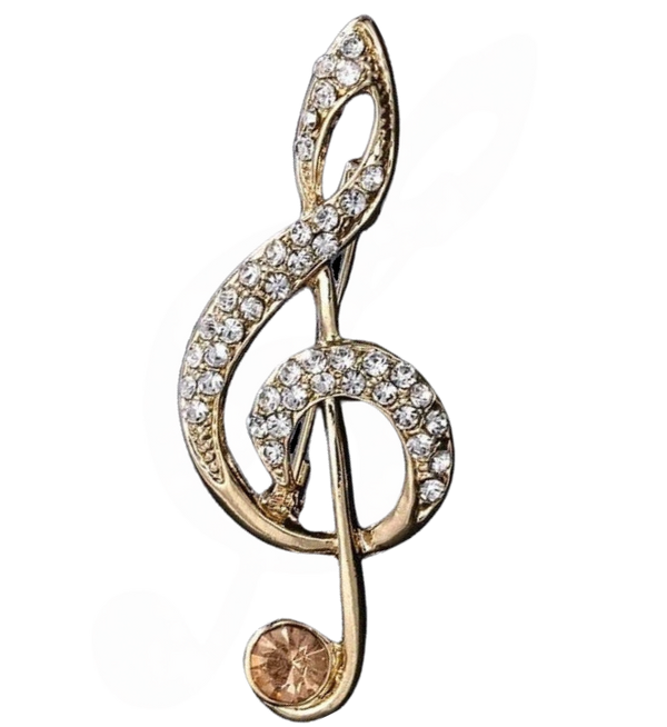 Broche musicale Clef de Sol