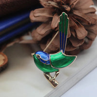 Broche Oiseau Mésange