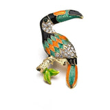 Broche Oiseau Toucan