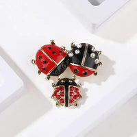 Broche Trio de Coccinelles