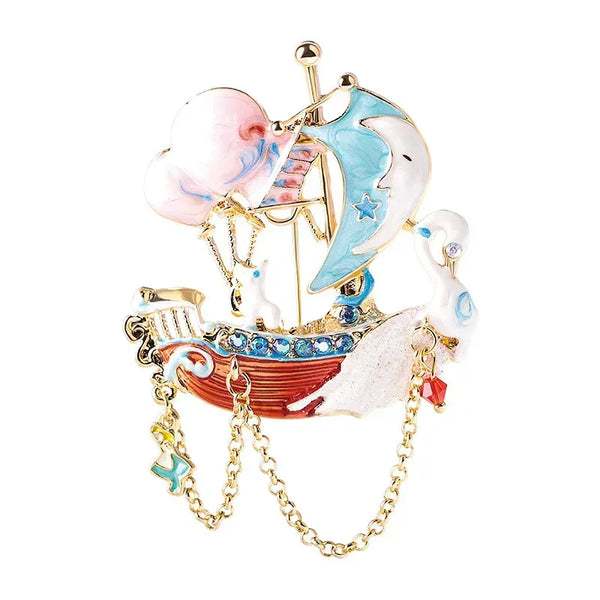 Broche fantaisie Oceans Dreams