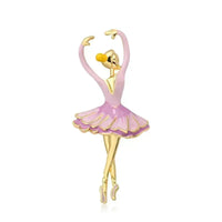 Broche musicale Ballerine