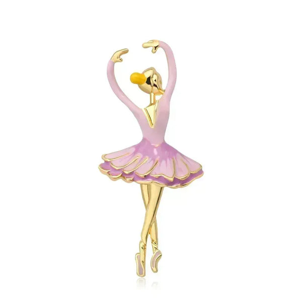 Broche musicale Ballerine