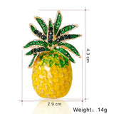 Broche fruit Ananas