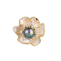 Broche Camélia