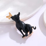 Broche Chat Le chat noir